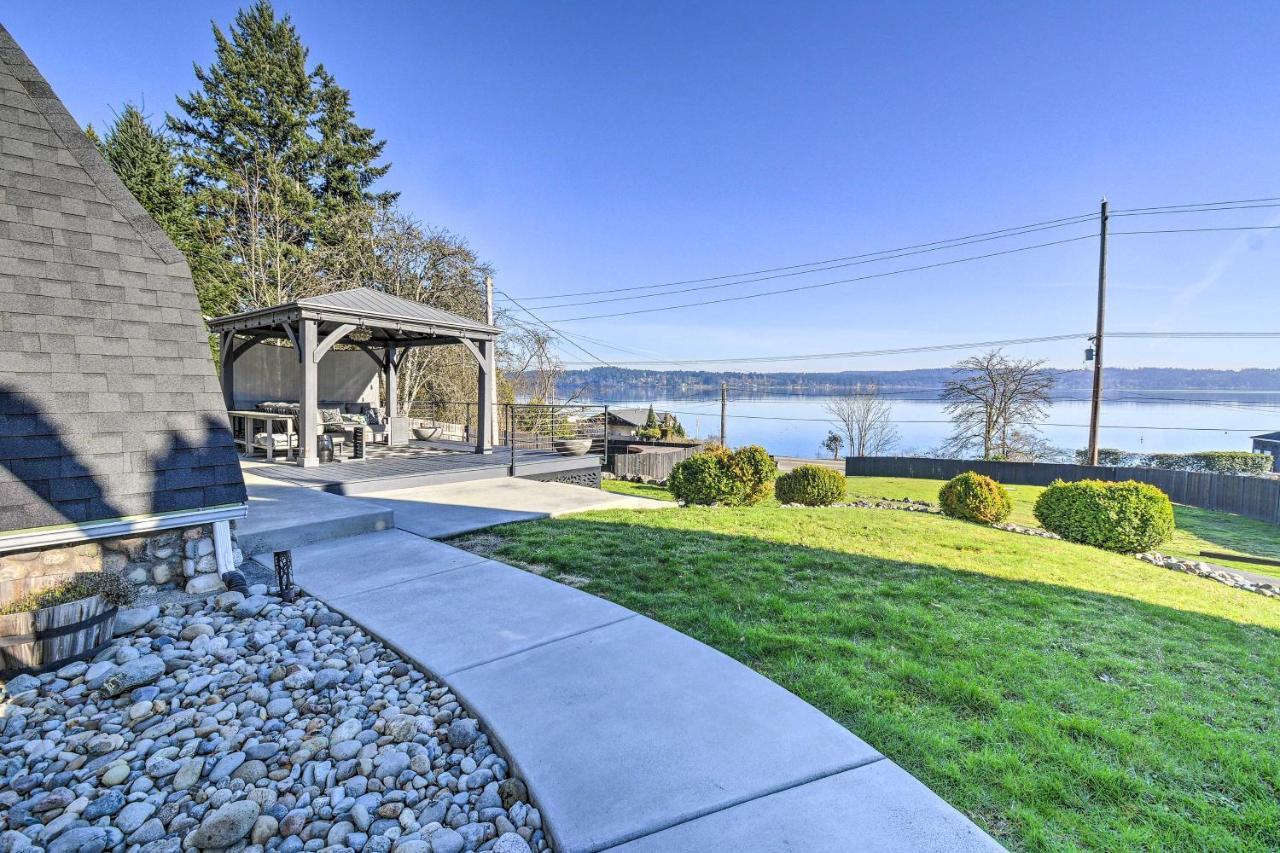 Puget Sound Cabin With Hot Tub And Water Views! Bremerton Exterior photo