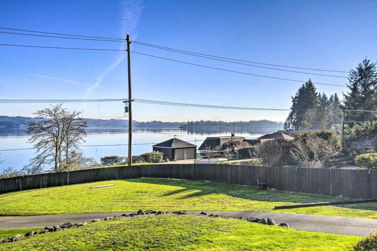 Puget Sound Cabin With Hot Tub And Water Views! Bremerton Exterior photo