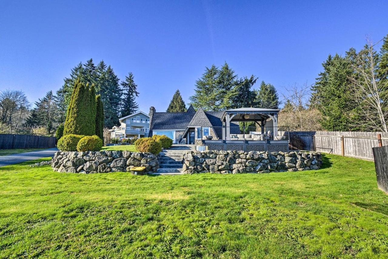 Puget Sound Cabin With Hot Tub And Water Views! Bremerton Exterior photo